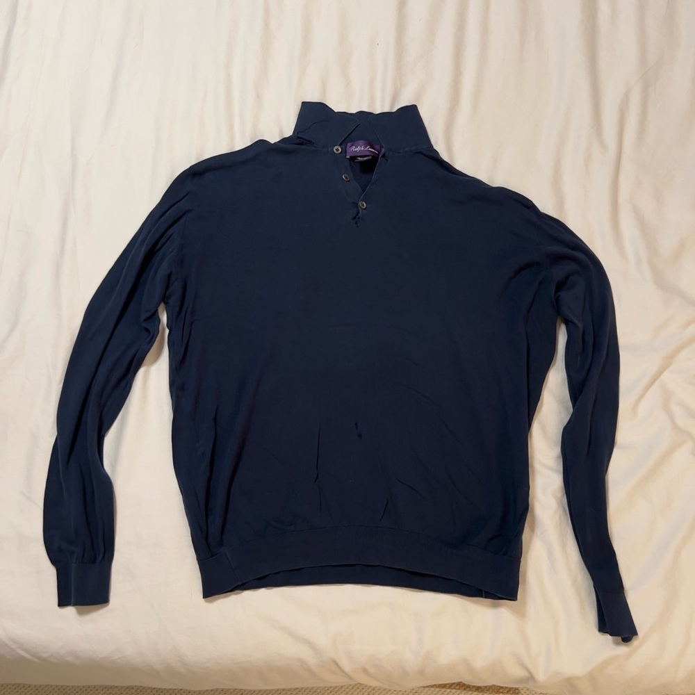 Ralph Lauren Purple Label Blue Sweater